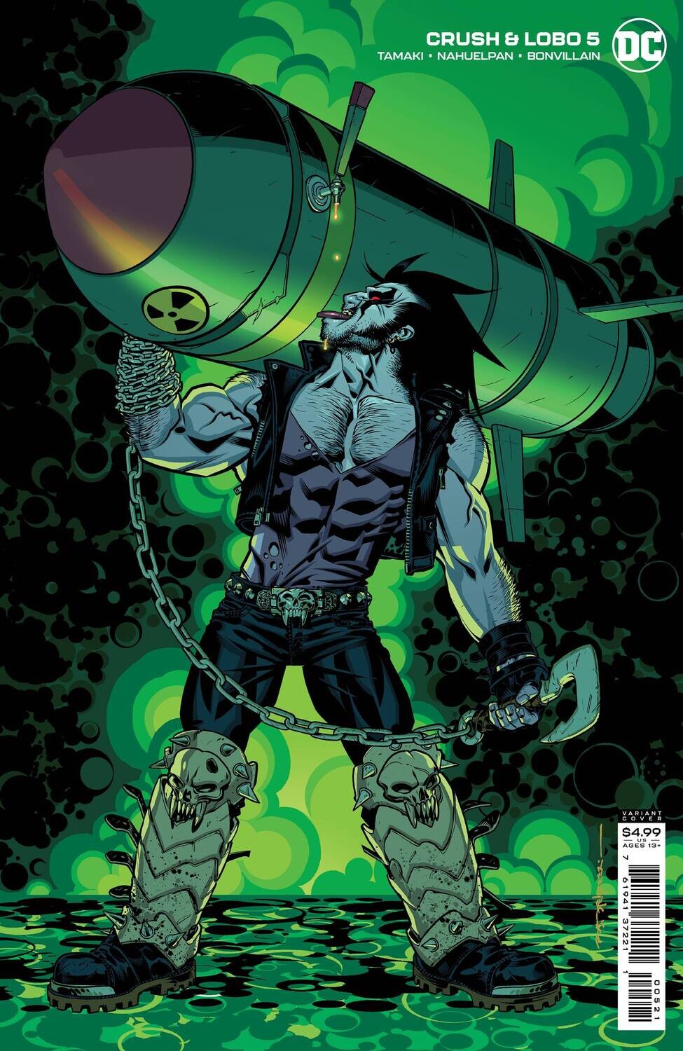 CRUSH & LOBO #5 (OF 8) CVR B STELFREEZE CARD STOCK VAR
DC COMICS
(6th October 2021)