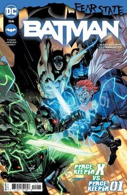 BATMAN #114 CVR A JORGE JIMENEZ
DC COMICS
(6th October 2021)