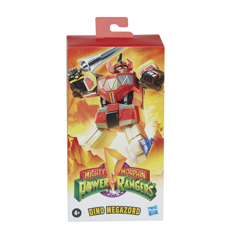 Power Rangers 7" Scale Retro Zord - Mighty Morphin Dino Megazord