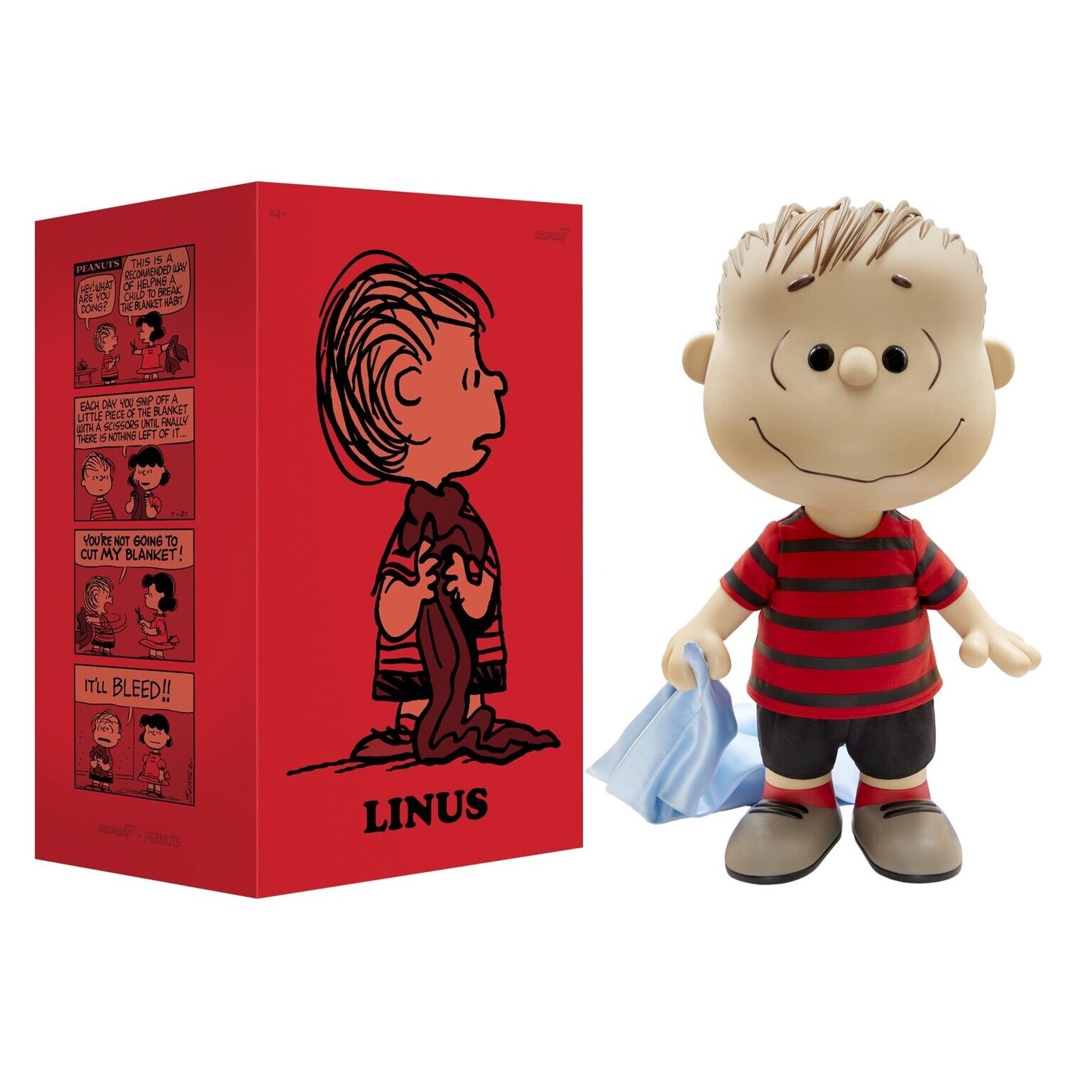 Super7 Big Vinyl Peanuts Supersize Linus (LIMITED EDITION)