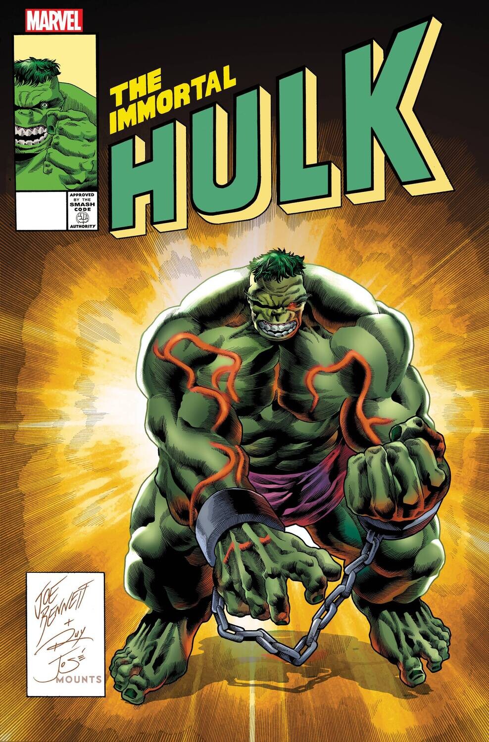 IMMORTAL HULK #50 BENNETT HOMAGE VAR
MARVEL COMICS
(13th October 2021)