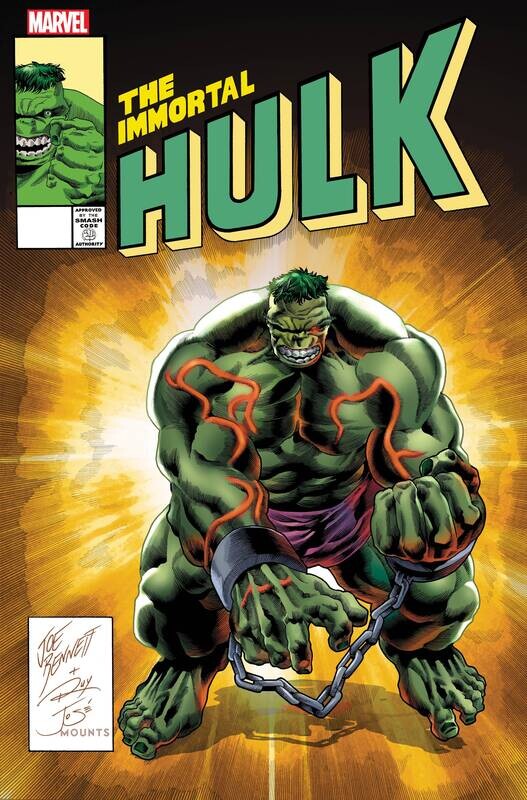 IMMORTAL HULK #50 BENNETT HOMAGE VAR
MARVEL COMICS
(13th October 2021)