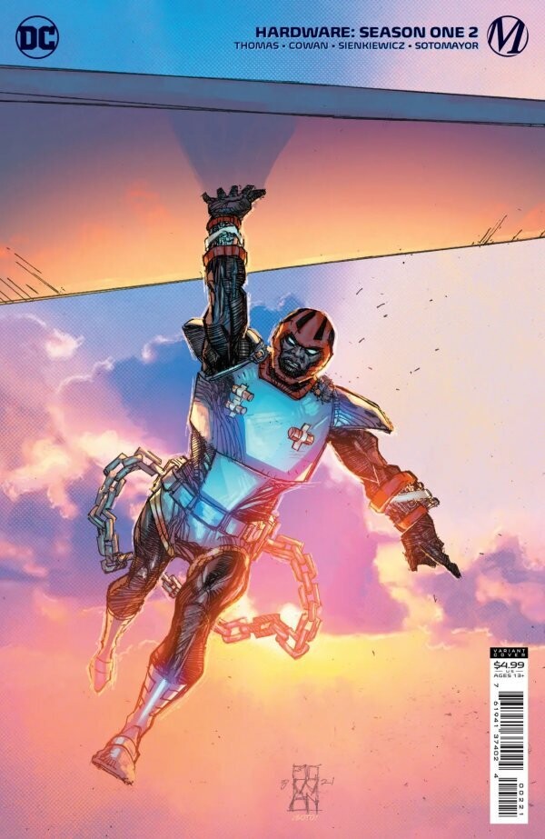 HARDWARE SEASON ONE #2 (OF 6) VR B TK CARD STOCK VAR
DC COMICS
(13th October 2021)