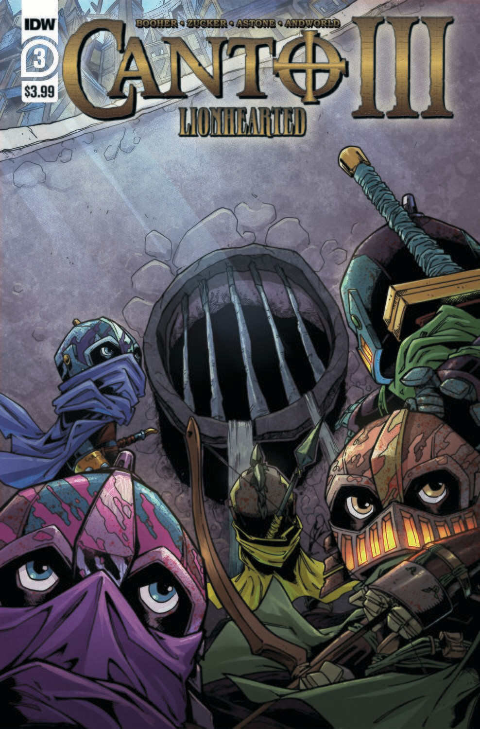 CANTO III LIONHEARTED #3 (OF 6) CVR A ZUCKER
IDW COMICS
(13th October 2021)