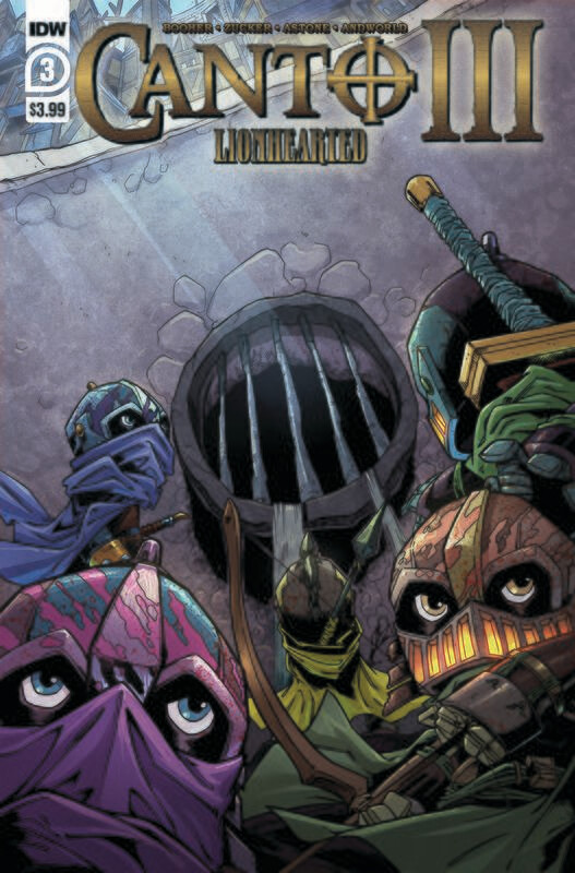CANTO III LIONHEARTED #3 (OF 6) CVR A ZUCKER
IDW COMICS
(13th October 2021)