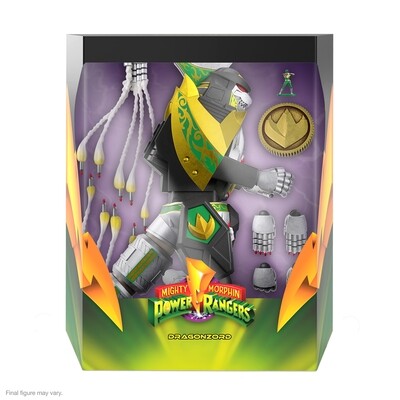 Super7 MMPR Wave 2 Ultimate DRAGONZORD Figure (Mighty Morphin Power Rangers)