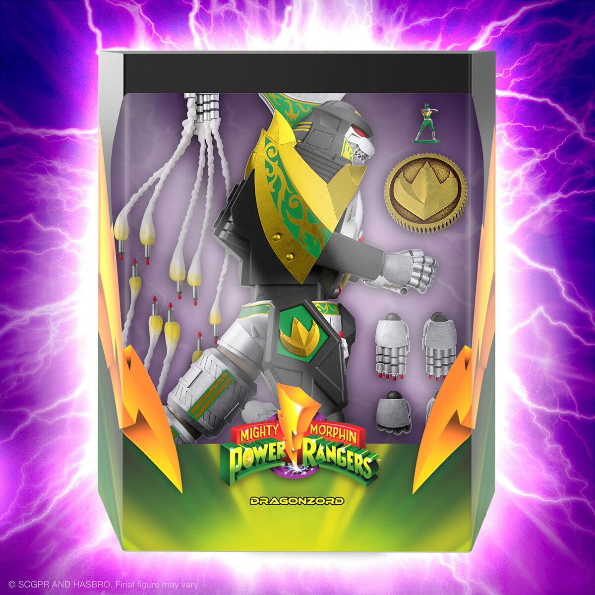 Super7 MMPR Wave 2 Ultimate Complete Set of 5 Figures (Mighty