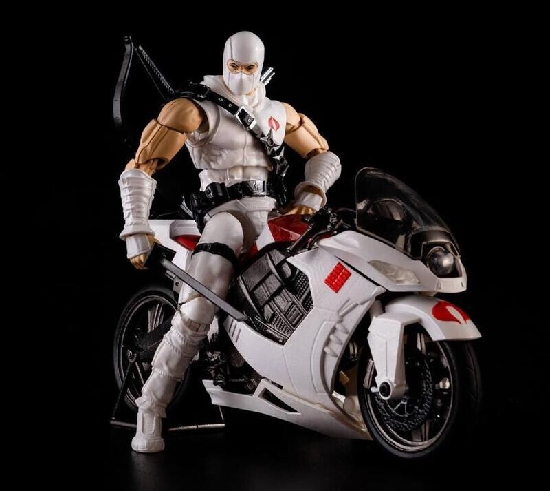Flame Toys GI Joe 24 Storm Shadow  Arashikage Cycle Flame Toys Furai Model Kit