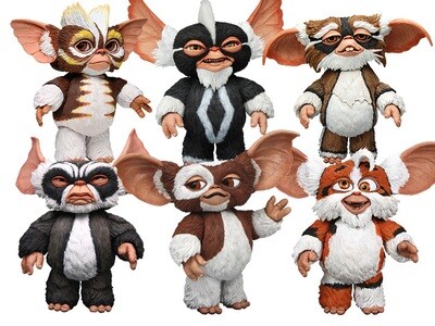 NECA 7" Scale (BLISTER CARD) Gremlins 2: The New Batch SET OF 6 Action Figures