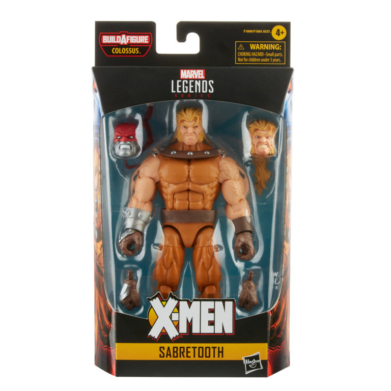 Marvel Legends 6 Marvel Legends 6" X Men Age of Apocalypse Wave 2 Sabretooth (COLOSSUS BAF)