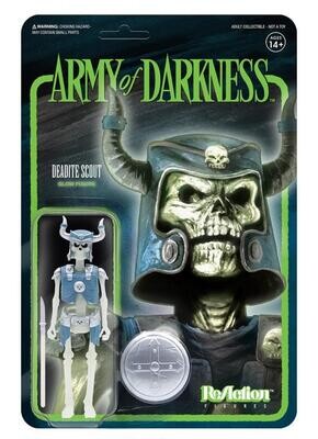 Super7 -Army of Darkness ReAction Deadite Scout (Glow-in-the-Dark) SDCC 2021 Exclusive Figure