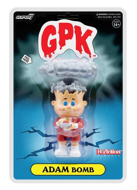 Super7 - Garbage Pail Kids ReAction Adam Bomb (Red Ver.) SDCC 2021 Exclusive Figure