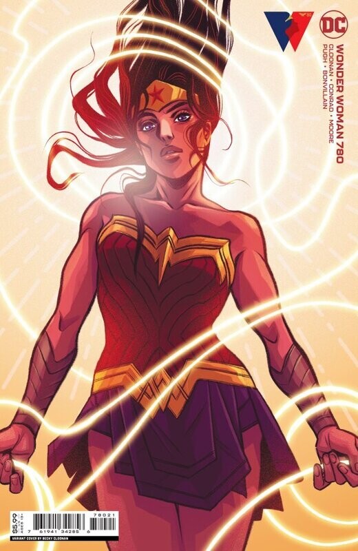 WONDER WOMAN #780 CVR B CLOONAN CARD STOCK VAR
DC COMICS
(20th October 2021)