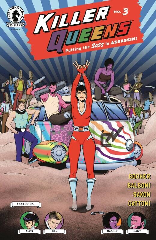 KILLER QUEENS #3 (OF 4) CVR A BALBONI (MR)
DARK HORSE COMICS
(20th October 2021)