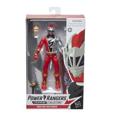 Power Rangers Lightning Collection Wave 12 - Dino Fury Red Ranger