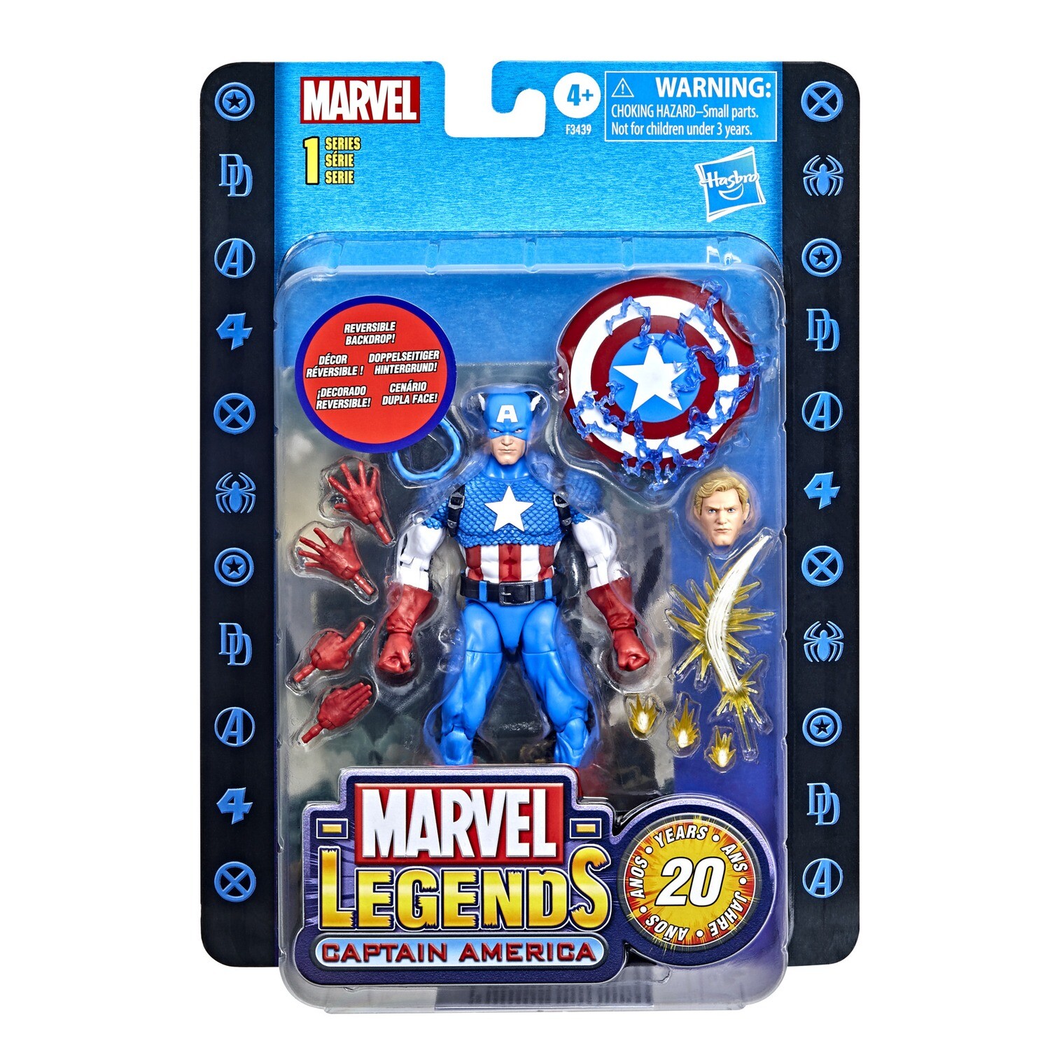 Marvel Legends Series 20th Anniversary Series 1 Captain America