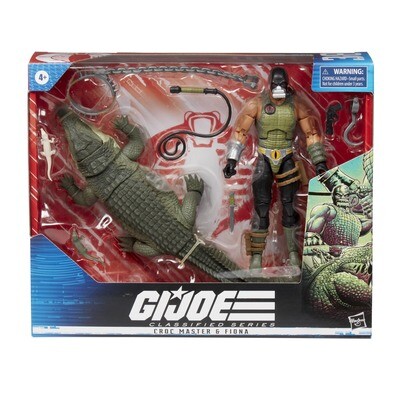 HASBRO G.I. Joe Classified Series Croc Master & Fiona 2-Pack