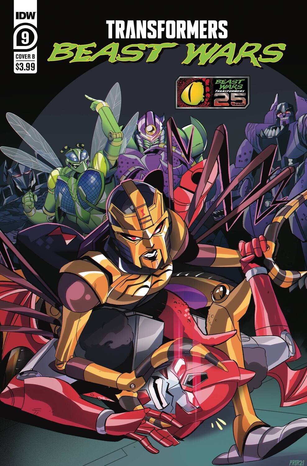 TRANSFORMERS BEAST WARS #9 CVR B TRAMONTANO
IDW COMICS
(27th October 2021)