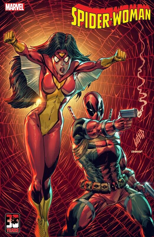 SPIDER-WOMAN #16 LIEFELD DEADPOOL 30TH VAR
MARVEL COMICS
(27th October 2021)