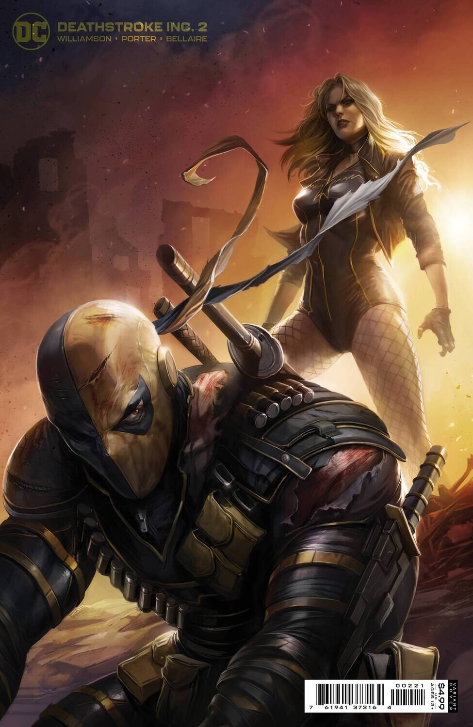 DEATHSTROKE INC #2 CVR B MATTINA CARD STOCK VAR
DC COMICS
(27th October 2021)