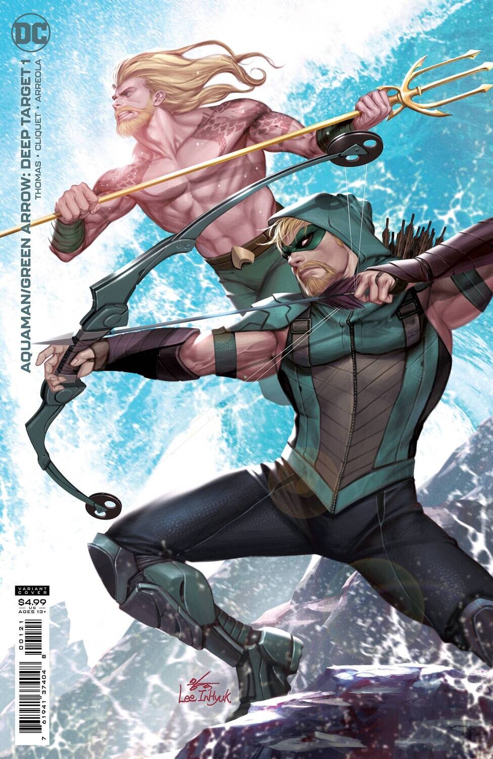 AQUAMAN GREEN ARROW DEEP TARGET #1 (OF 7) CVR B LEE CARD STO
DC COMICS
(27th October 2021)