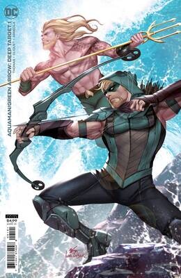 AQUAMAN GREEN ARROW DEEP TARGET #1 (OF 7) CVR B LEE CARD STO
DC COMICS
(27th October 2021) AQUAMAN GREEN ARROW DEEP TARGET #1 (OF 7) CVR B LEE CARD STO
DC COMICS
(27th October 2021)