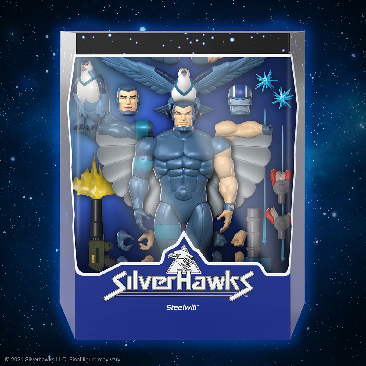 Super7 SilverHawks Ultimates WAVE 2 Steelwill