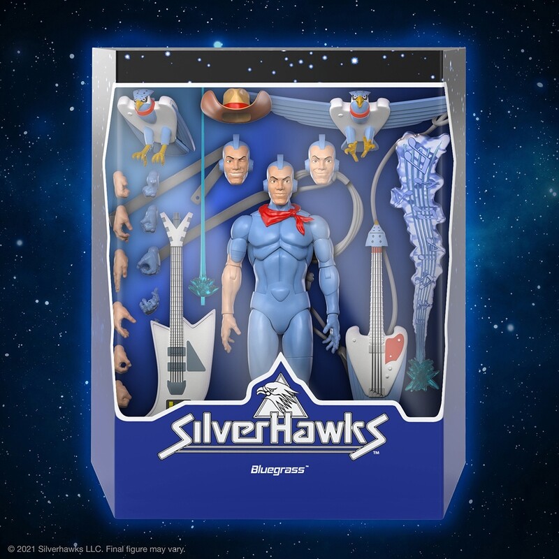 Super7 SilverHawks Ultimates WAVE 2 Bluegrass Super7 SilverHawks Ultimates WAVE 2 Bluegrass