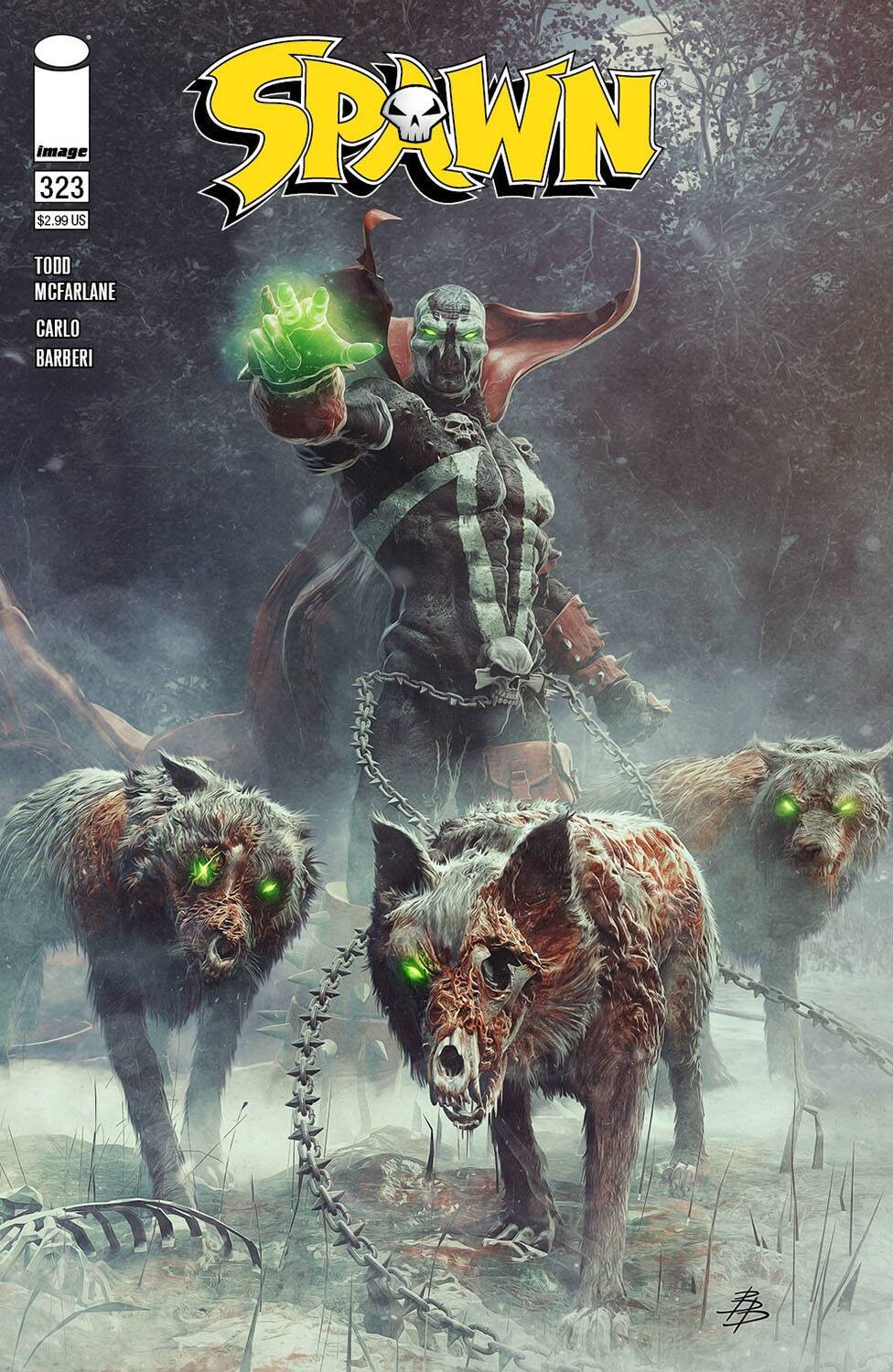 SPAWN #323 CVR A BARENDS SPAWN
IMAGE COMICS
(3rd November 2021)