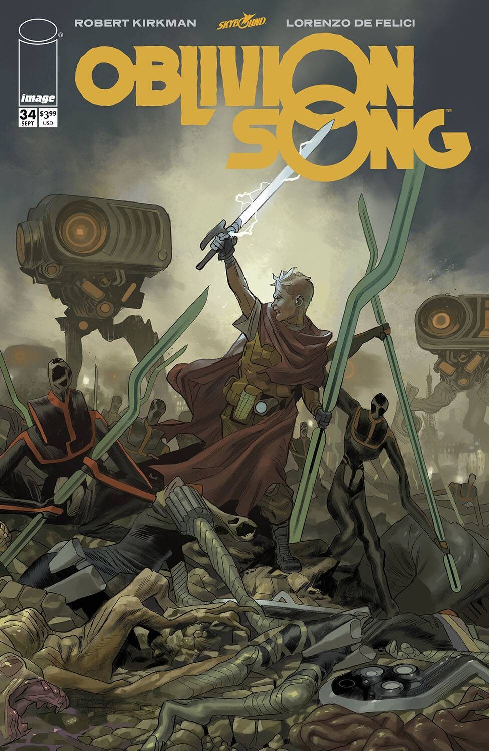 OBLIVION SONG BY KIRKMAN & DE FELICI #34
IMAGE COMICS
(3rd November 2021)