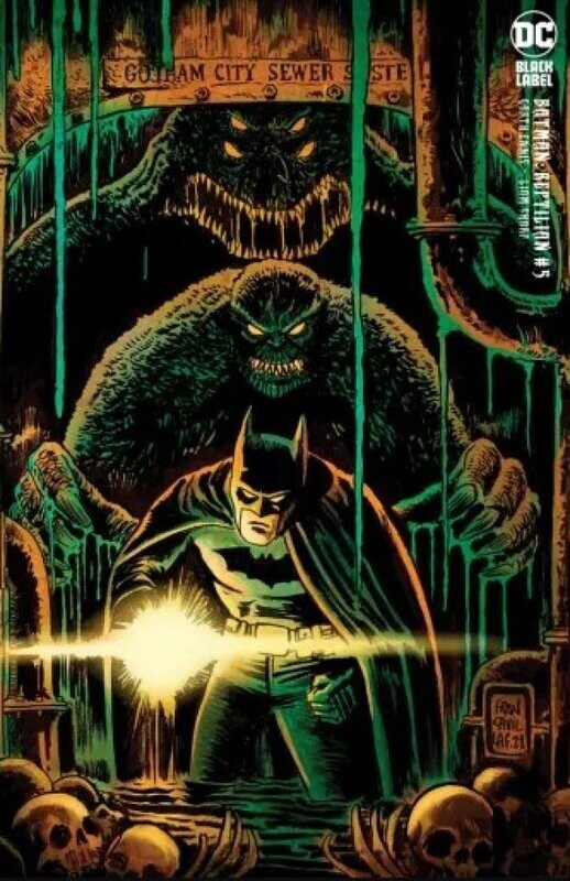 BATMAN REPTILIAN #5 (OF 6) CVR C 1:25 FRANCAVILLA
DC COMICS
(3rd November 2021)