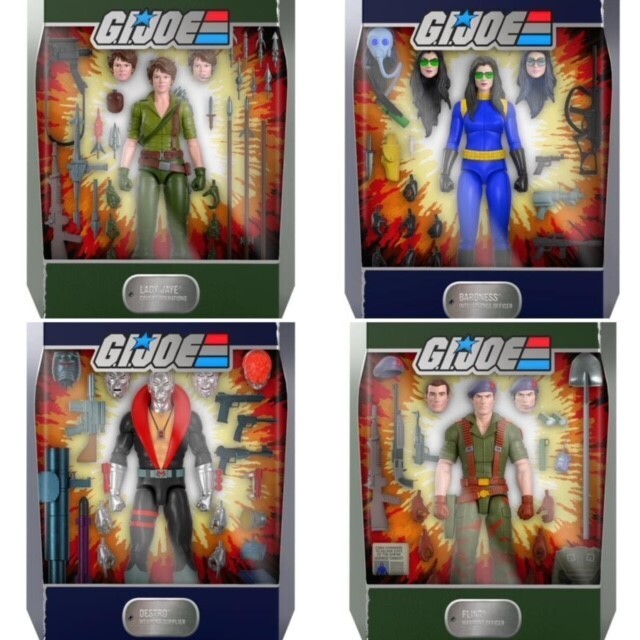 Super7 GI JOE Wave 2 Ultimate  SET OF 4 ACTION FIGURES (G.I. JOE)