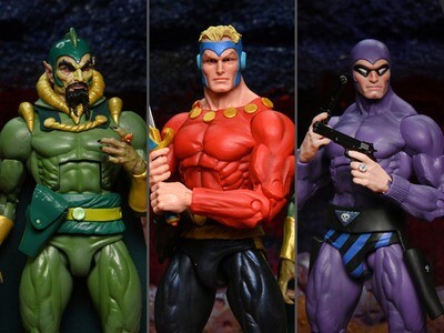 NECA King Features The Original Superheroes Series 1 - Set of 3