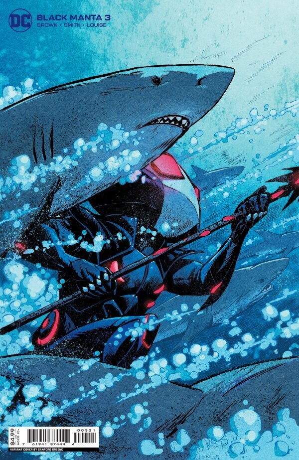 BLACK MANTA #3 CVR B GREENE CARD STOCK VAR
DC COMICS
(10th November 2021)