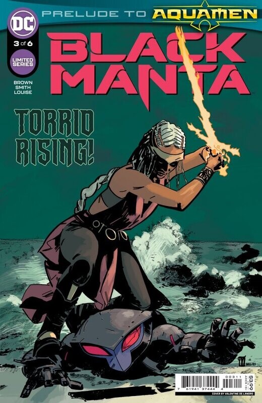 BLACK MANTA #3
DC COMICS
(10th November 2021) BLACK MANTA #3
DC COMICS
(10th November 2021)