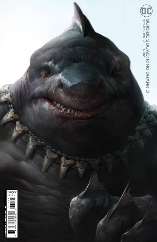 SUICIDE SQUAD KING SHARK #3 (OF 6) CVR B MATTINA CARD STOCK
DC COMICS
(17th November 2021)