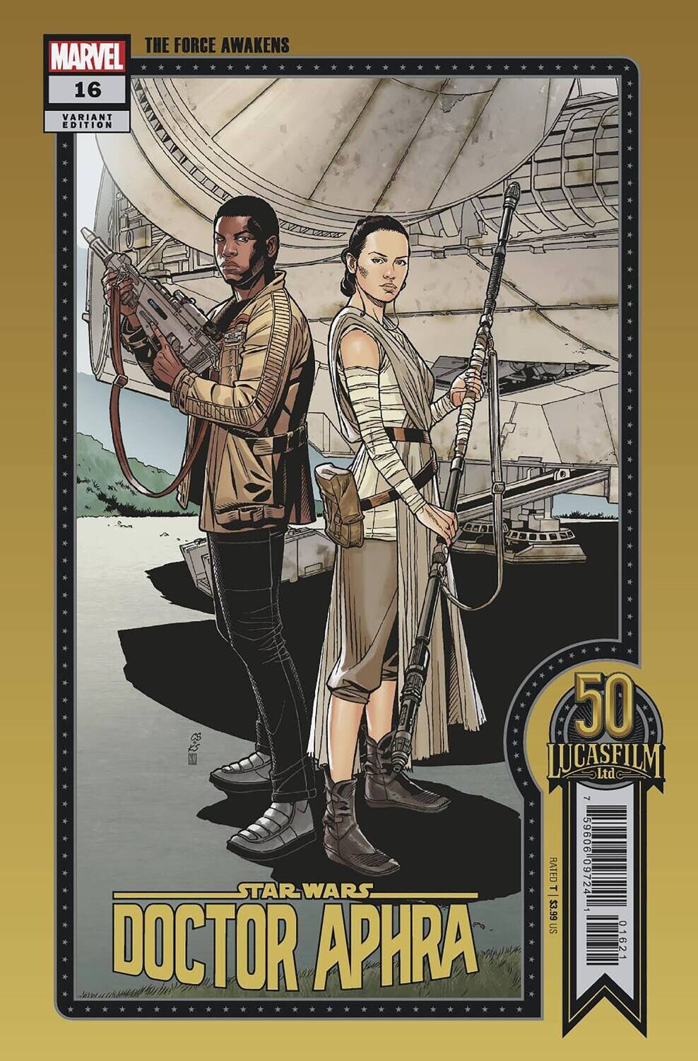 STAR WARS DOCTOR APHRA #16 SPROUSE LUCASFILM 50TH VAR WOBH
MARVEL COMICS
(17th November 2021)