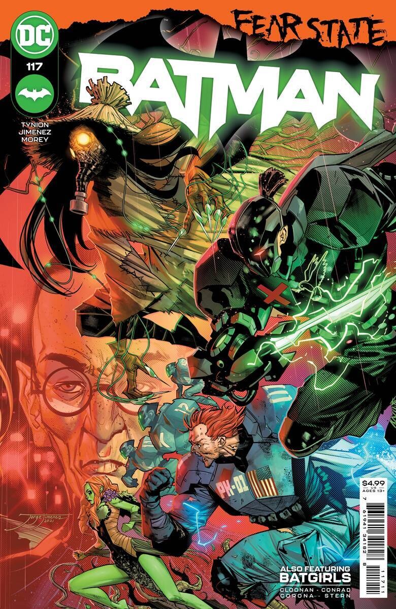 BATMAN #117 CVR A JIMENEZ
DC COMICS
(17th November 2021)