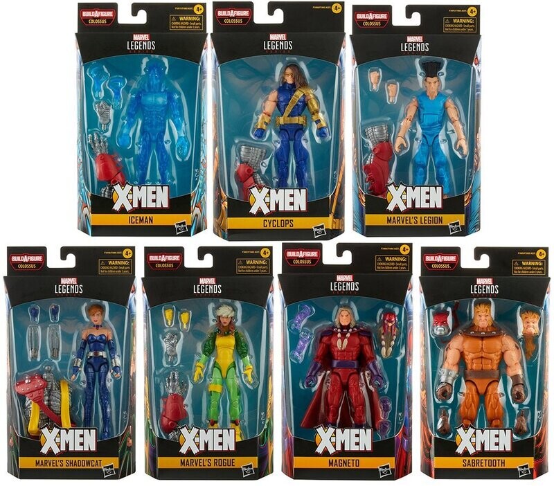 Marvel Legends 6" X-Men Age of Apocalypse Wave 2 - Set of 7 (COLOSSUS BAF)