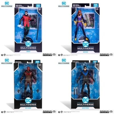 McFarlane Toys 7" DC MULTIVERSE - Gotham Knights: SET OF 4 Action Figures