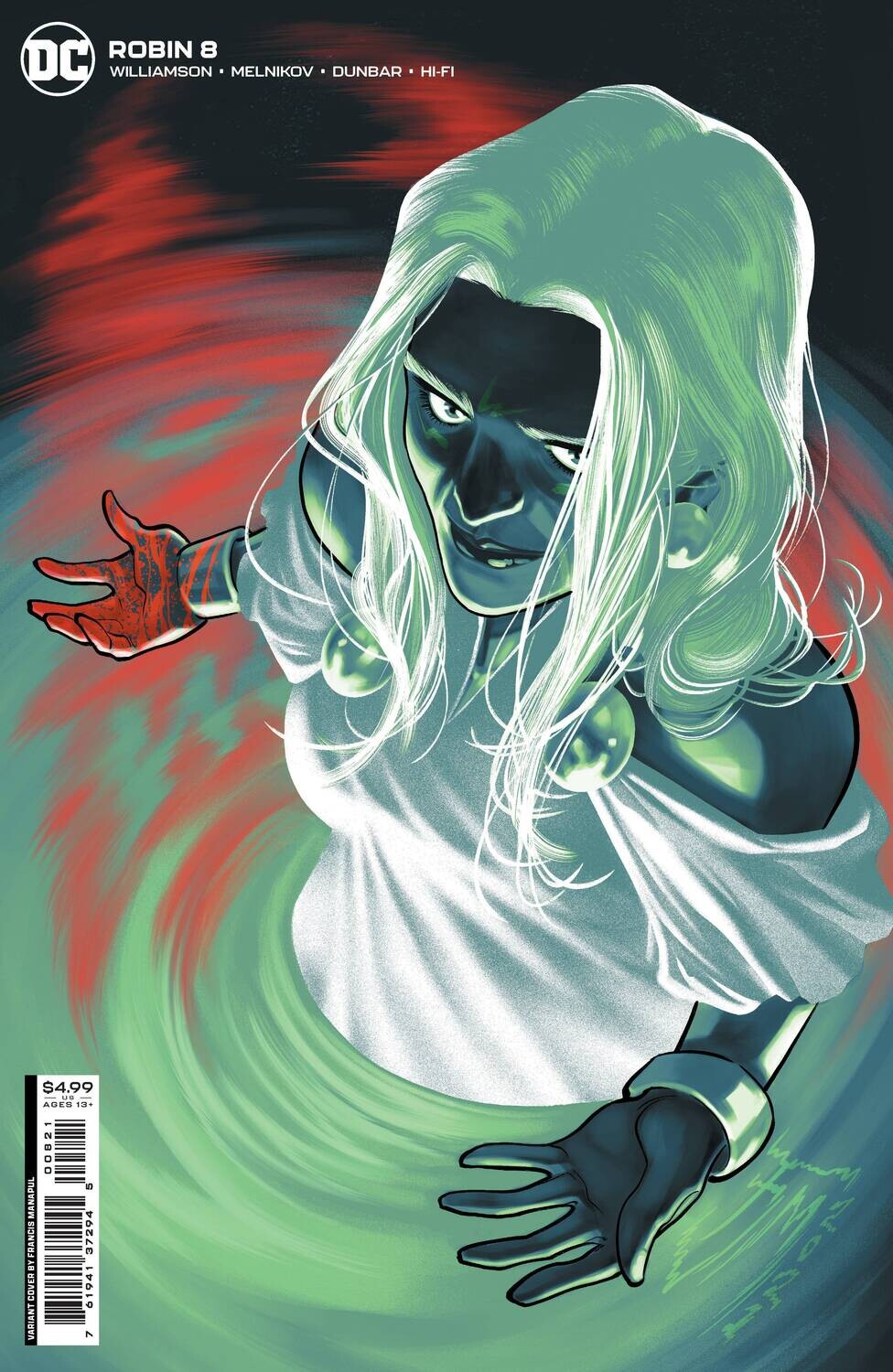 ROBIN #8 CVR B MANAPUL CARD STOCK VAR
DC COMICS
(24th November 2021)