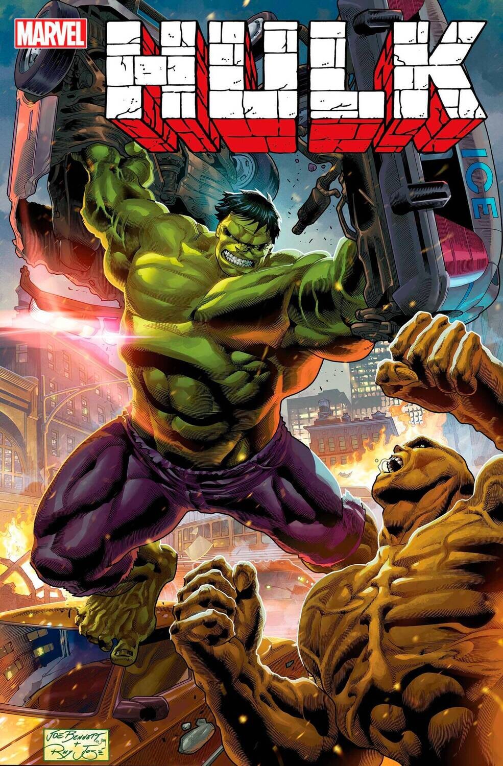 HULK #1 INFINITY SAGA PHASE 1 VAR
MARVEL COMICS
(24th November 2021)