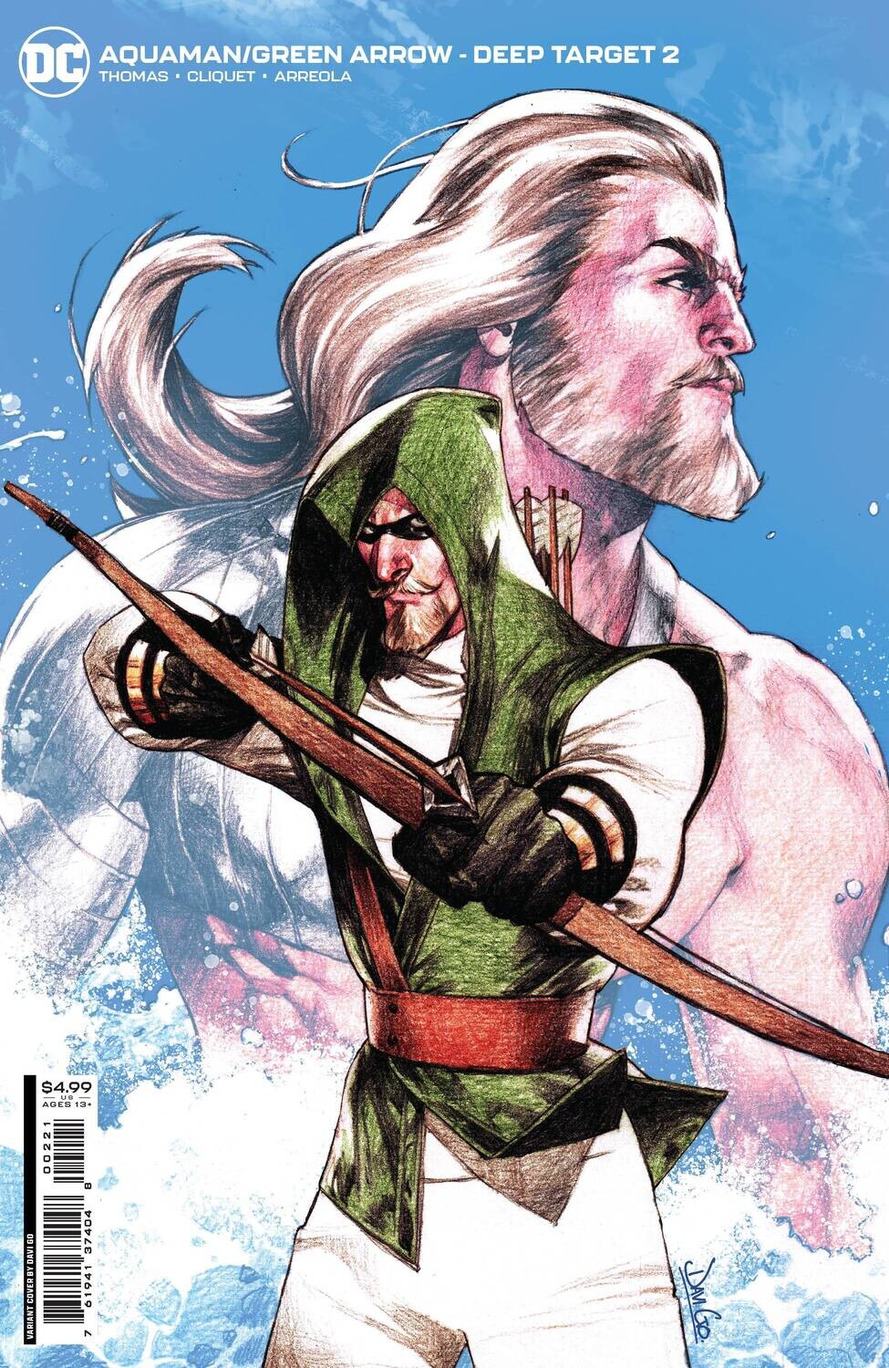 AQUAMAN GREEN ARROW DEEP TARGET #2 (OF 7) CVR B GO CARD STOC
DC COMICS
(24th November 2021)