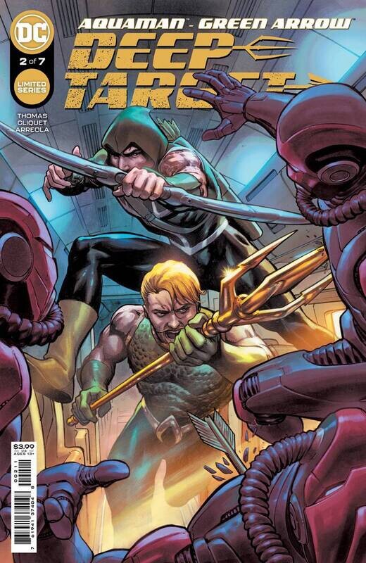 AQUAMAN GREEN ARROW DEEP TARGET #2 (OF 7) CVR A SANTUCCI
DC COMICS
(24th November 2021)
