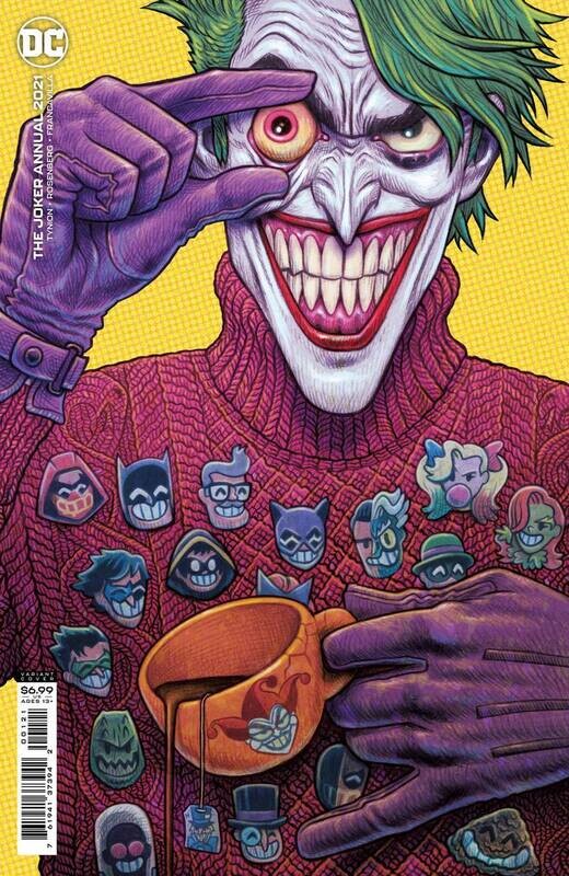 JOKER ANNUAL 2021 #1 CVR B HIPP CARD STOCK VAR
DC COMICS
(1st December 2021)