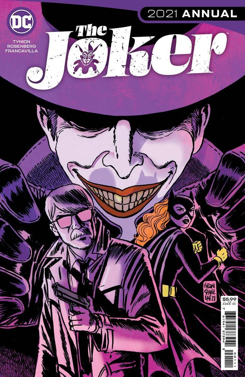 JOKER ANNUAL 2021 #1 CVR A FRANCAVILLA
DC COMICS
(1st December 2021)