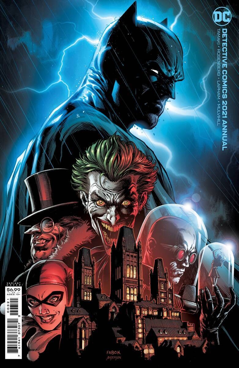 DETECTIVE COMICS ANNUAL 2021 #1 CVR B FABOK CARD STOCK VAR
DC COMICS
(1st December 2021)