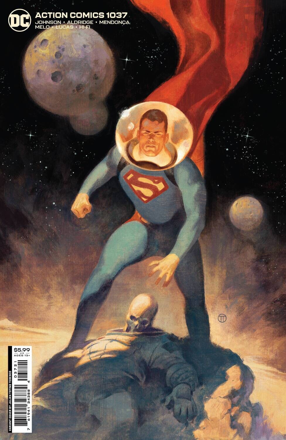ACTION COMICS #1037 CVR B TEDESCO CARD STOCK VAR
DC COMICS
(1st December 2021)