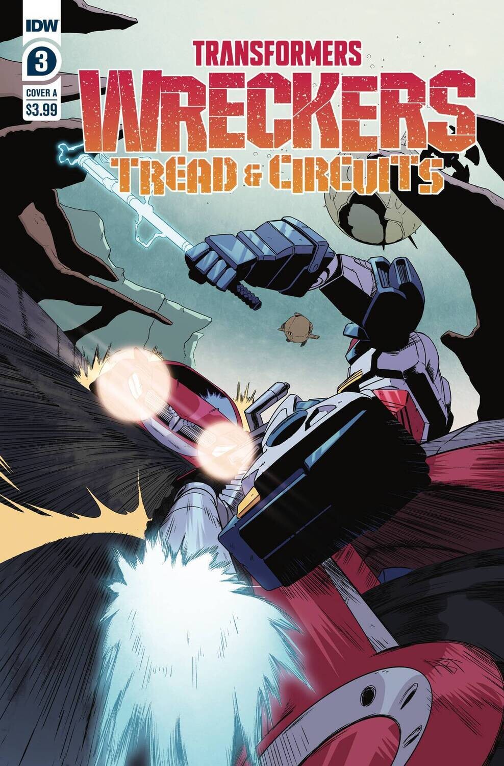 TRANSFORMERS WRECKERS TREAD & CIRCUITS #3 (OF 4) CVR A THOMA
IDW PUBLISHING
(8th December 2021)