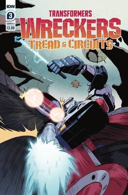 TRANSFORMERS WRECKERS TREAD & CIRCUITS #3 (OF 4) CVR A THOMA
IDW PUBLISHING
(8th December 2021)